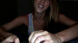 cute amateur blonde sucking big gay cock