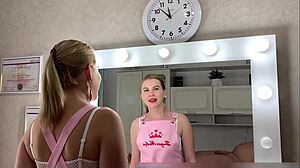 blonde nurse gives handjob in hospital 😏