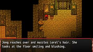 harem in another world hentai game ep 18 magic bath peephole