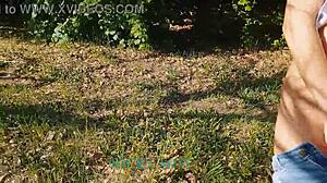 outdoor fun with my stepsister