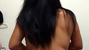 my girl masturbates with toys solo