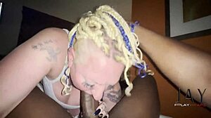 livieblainn wakes up jay playhard with big black cock