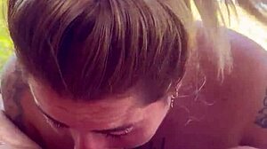 Friend Invites to Quinta, Latina Slut Sucks Dick Publicly Outdoors