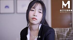 Ravaging the boss in black stockings at the office?