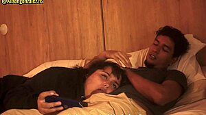 watching netflix with stepsister led to mouth fucking almost caught