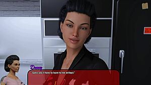 Alexandra says, 'Fuck me in this hentai game?'