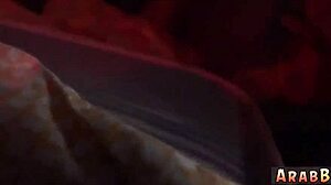 Arab Teen in Uniform Reveals Belly in Whorehouse