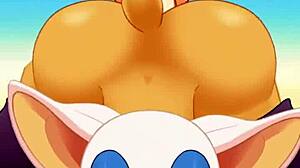 hey, rouge sucking cock and swallowing cum while ass-fucked! 😜