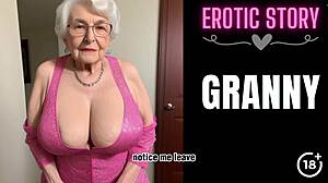 Granny's Christmas Gift Turns Naughty with Mature Taboo Action in Part 1