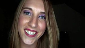 cute amateur blonde sucking big gay cock