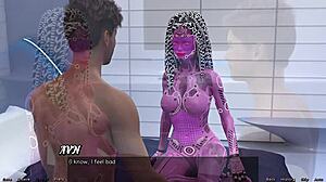 In Stranded in Space 48, 'Pick the new girl with big tits.'