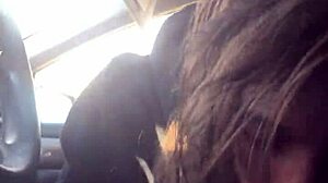 Lesbian Bestfriend Gives Road Head