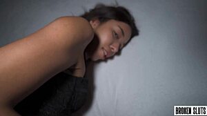 She found Vixen shoot too tame for her taste. Ended up craving rough bedroom action.