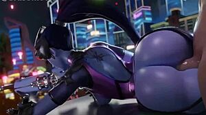 i love widowmaker's sexy anal scenes in overwatch hentai