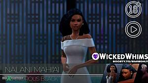 nalani mahiai - glamorous black