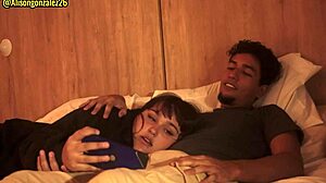 watching netflix with stepsister led to mouth fucking almost caught