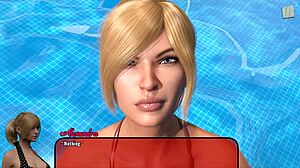 Alexandra says, 'Fuck me in this hentai game?'