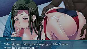 Deport this dick with hot Asian milf in anime end