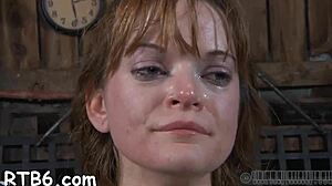 Lusty Collar Binds Naughty Slut For Rough Oral And Fucking