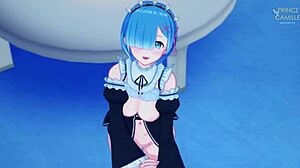 I see Rem as a naughty maid in Re Zero