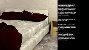 Small 18+ Girl Performs Intimate Gestures in 3D Cartoon Sex Episode 17