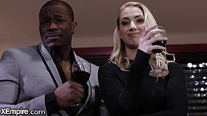 Skinny Blonde Desperate for Huge Fucking Dick