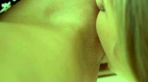 pretty blondes mary rock and nancy a lick each other's pussies to shared orgasms