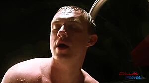 Young gay guys Dr Sebastian and Zane Anders engage in bareback sex.