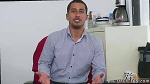 Filipino male performs oral gay sex to earn that bonus