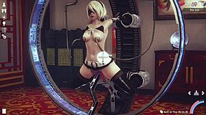 Bold Anime 2B From Nier Automata