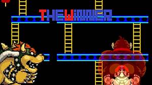 m u g e nr-18 deux - bowser koopa & donkey kong vs mario