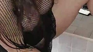 velvet rain edges and squirts with huge toy