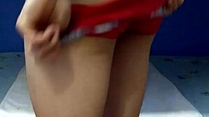 Feeling excited while exhibiting and shaking my body