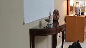 Marika Milani greets me in sexy lingerie for rough doggystyle and deep blowjob. Her petite body bounces in cowgirl.