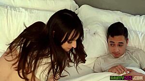 lana small 18+s sneaks up on her stepbro 😏