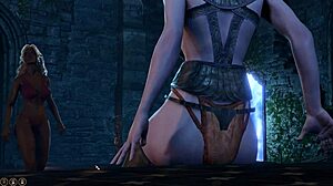 i watch the baldurs gate 3 minthara sex scene with futa elements