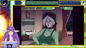 X-Men Hot Sexy Rogue Bathing With Big Cock