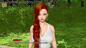 Ripples 34 With Fat Big Tits And Clothes Ripped In 3D Anime Game