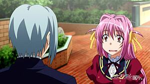 School anime episode with dramatic dialogue