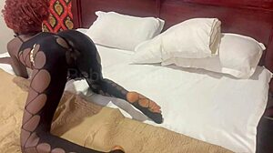 Slim Melanin Teen Fucked Till Cum on Ass!