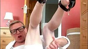 stockings shemale cock in whiteniteb scene