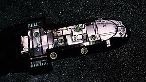 Curvy stepsister in naughty outfit plays game, gets creampied!