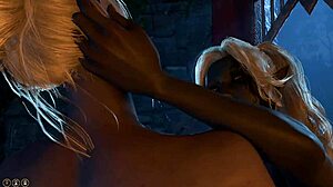 i watch the baldurs gate 3 minthara sex scene with futa elements