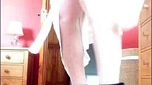 stockings shemale cock in whiteniteb scene