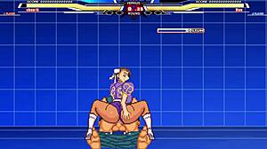 Chunli Battles Long In Intense Hentai Cumshot Sex