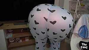 Cleaning Neighbor's Room, Excited For Massage!