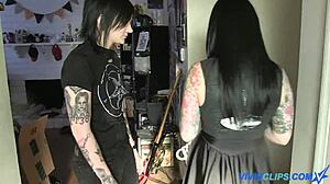 goth lezzers enjoy squirting and orgasmic moments