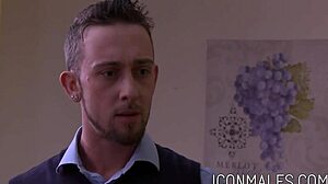 brandon wilde's big cock pillages calvin banks ass