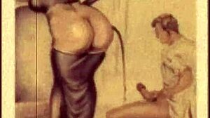 Vintage erotic drawings from retro comics and anime!