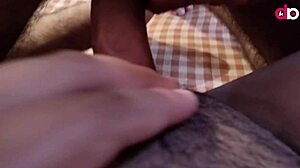 Romantic Couple's Bed-Breaking Rough Sex Video!